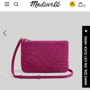 Madewell- The Puff Crossbody Bag in Mulled Wine 🍷